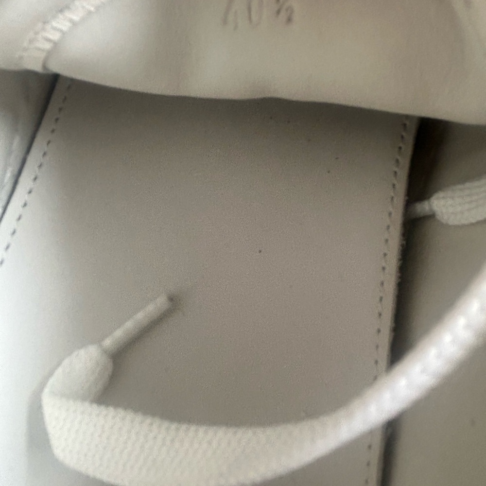 Bottega Veneta Light Blue and White Low-Top  Sneakers - Picture 8 of 9